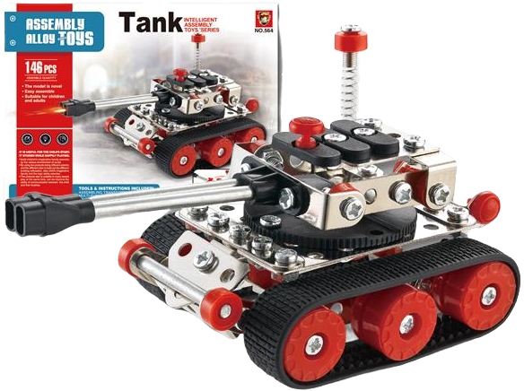Konstruktor metal 146 el.